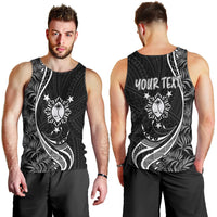 Personalised Philippines Mix Guam Men Tank Top Tropical Style LT7 - Polynesian Pride