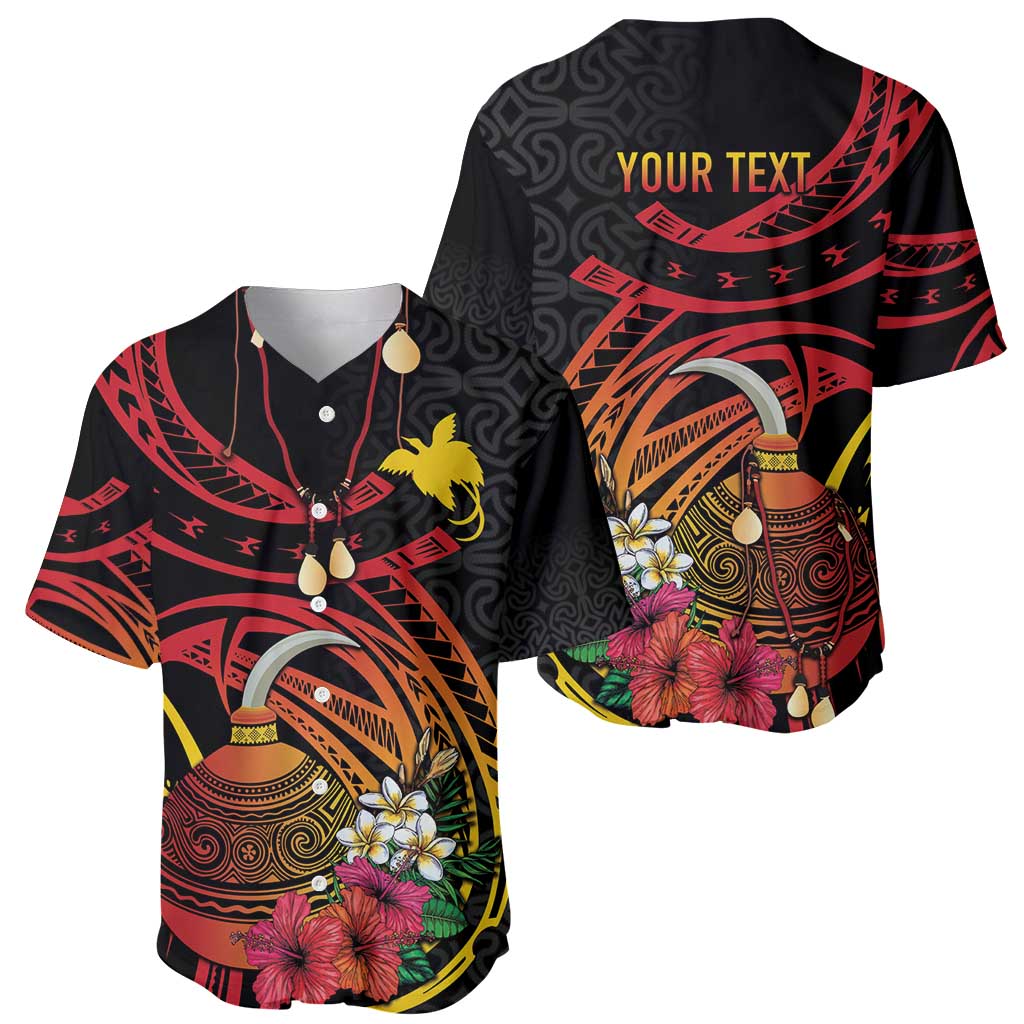Personalized Milne Bay Baseball Jersey PNG Lime Pot with Oro Tapa