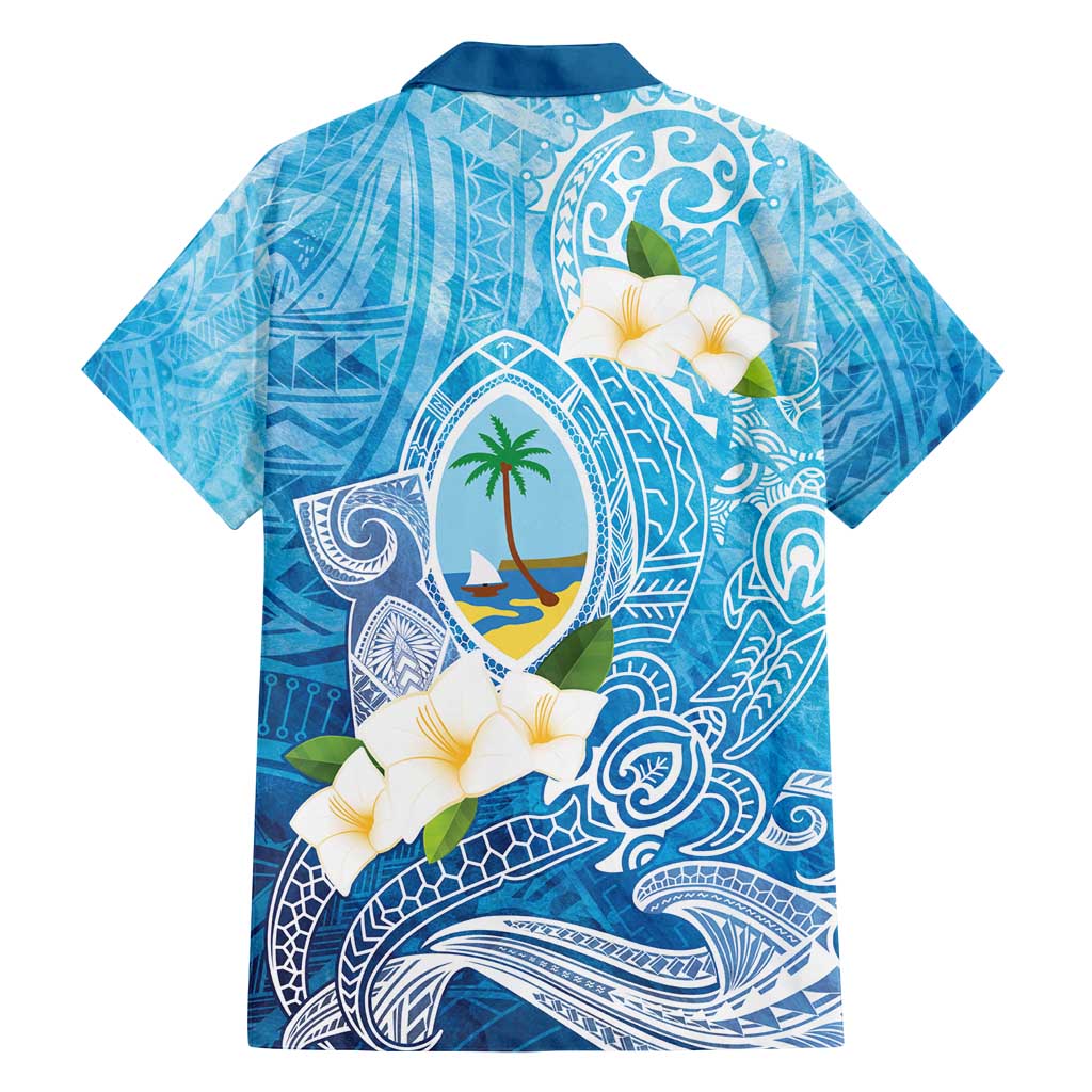 Hafa Adai Guam Chamorro Personalized Family Matching Summer Maxi Dress and Hawaiian Shirt Ocean Blue Latte Stone with Guasali LT7 - Polynesian Pride