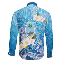 Hafa Adai Guam Chamorro Personalized Family Matching Summer Maxi Dress and Hawaiian Shirt Ocean Blue Latte Stone with Guasali LT7 - Polynesian Pride