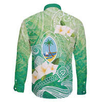 Hafa Adai Guam Chamorro Personalized Family Matching Summer Maxi Dress and Hawaiian Shirt Summer Green Latte Stone with Guasali LT7 - Polynesian Pride
