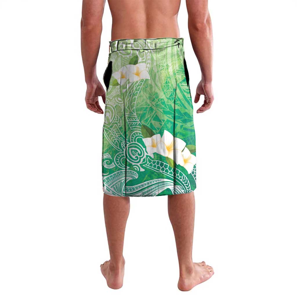 Hafa Adai Guam Chamorro Personalized Lavalava Summer Green Latte Stone with Guasali LT7 - Polynesian Pride