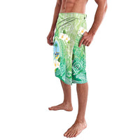 Hafa Adai Guam Chamorro Personalized Lavalava Summer Green Latte Stone with Guasali LT7 - Polynesian Pride
