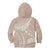 Polynesian Vintage Floral Kid Hoodie Beige Motifs - Polynesian Pride