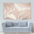 Polynesian Vintage Floral Tapestry Beige Motifs - Polynesian Pride