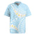 Polynesian Vintage Floral Rugby Jersey Azure Motifs - Polynesian Pride