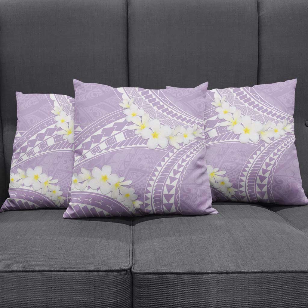 Polynesian Vintage Floral Pillow Cover Lavender Motifs LT7 - Polynesian Pride