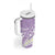 Polynesian Vintage Floral Tumbler With Handle Lavender Motifs - Polynesian Pride