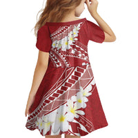 Polynesian Vintage Floral Family Matching Tank Maxi Dress and Hawaiian Shirt Scarlet Motifs LT7 - Polynesian Pride