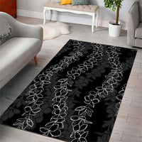 Hawaii Plumeria Lei Area Rug Aloha Festive Vibe LT7 - Polynesian Pride