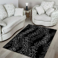 Hawaii Plumeria Lei Area Rug Aloha Festive Vibe LT7 - Polynesian Pride