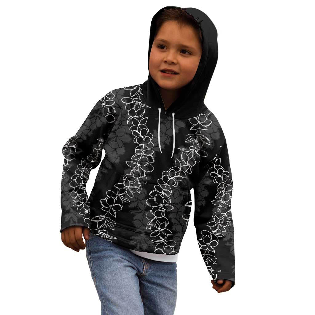 Hawaii Plumeria Lei Kid Hoodie Aloha Festive Vibe