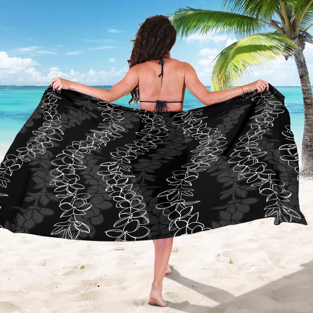 Hawaii Plumeria Lei Sarong Aloha Festive Vibe