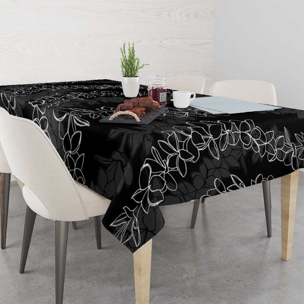 Hawaii Plumeria Lei Tablecloth Aloha Festive Vibe