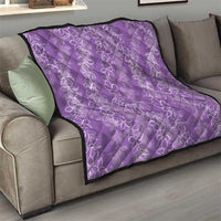 Hawaii Plumeria Lei Quilt Aloha Festive Vibe - Violet LT7 - Polynesian Pride