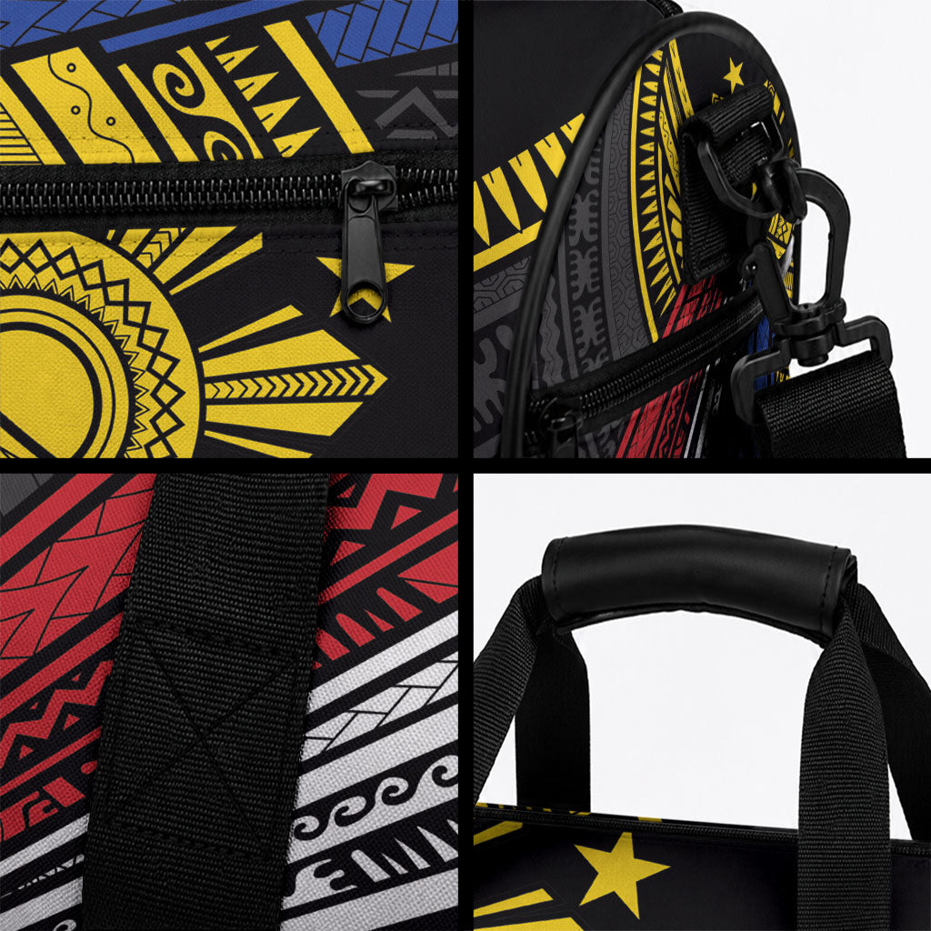 Philippines Sun Duffle Bag Pasifika Tribal Style