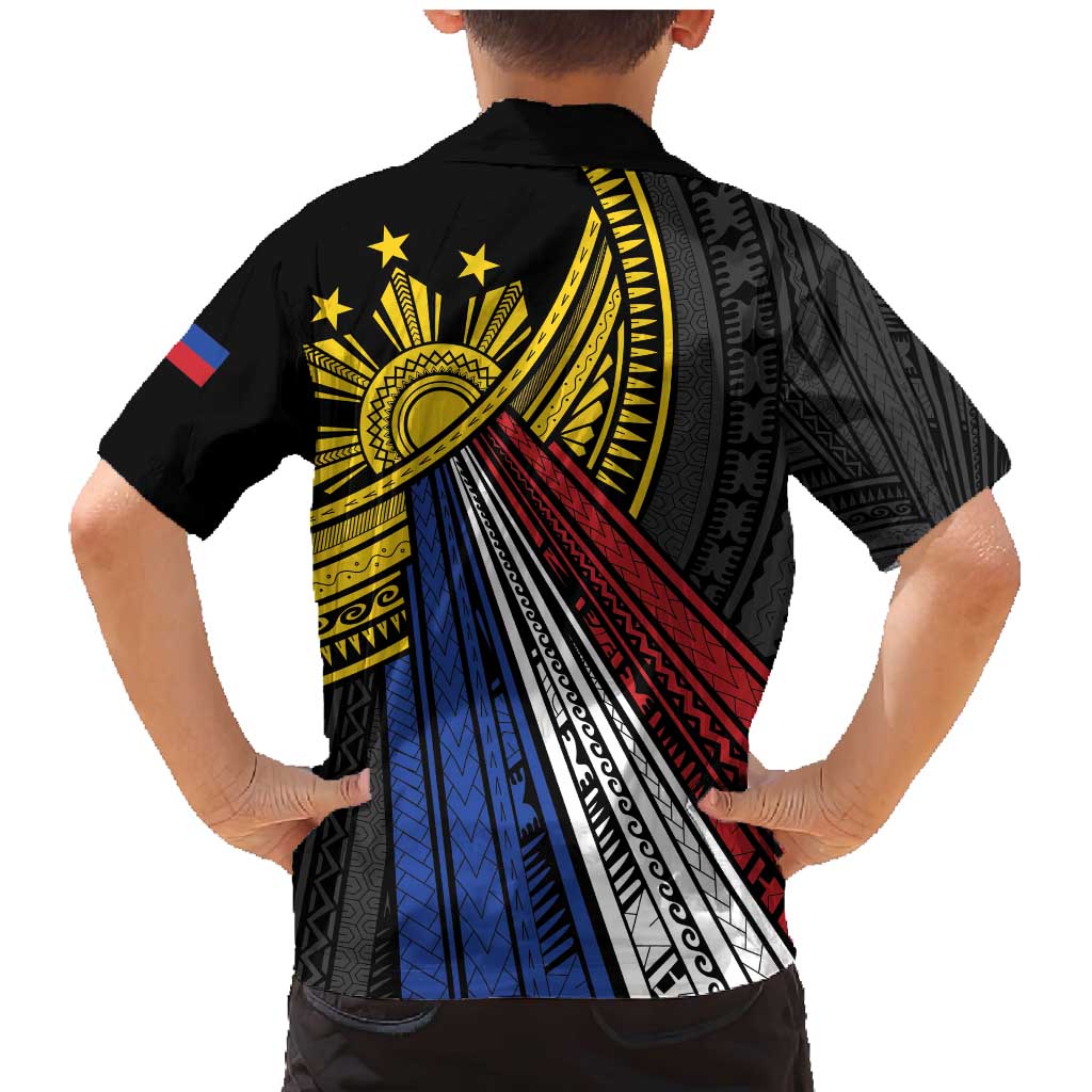 Philippines Sun Family Matching Mermaid Dress and Hawaiian Shirt Pasifika Tribal Style LT7 - Polynesian Pride
