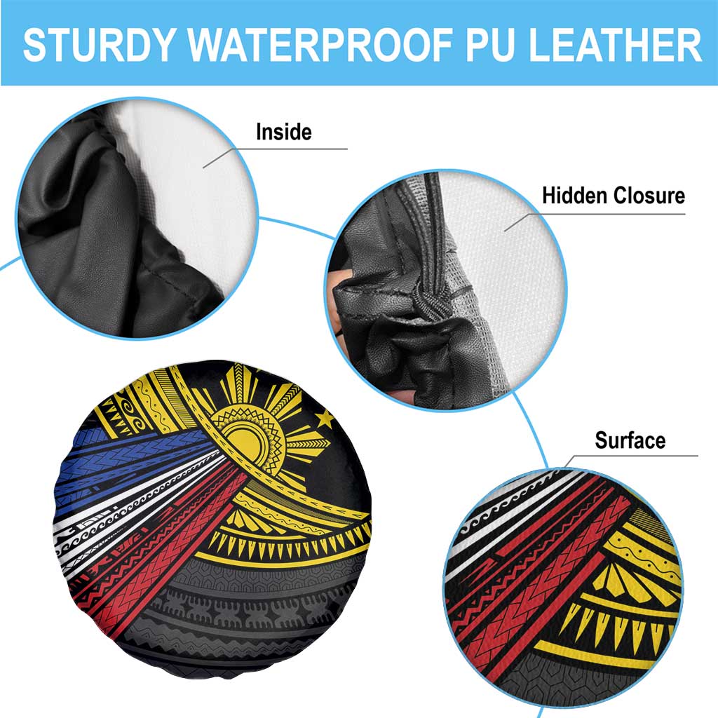Philippines Sun Spare Tire Cover Pasifika Tribal Style