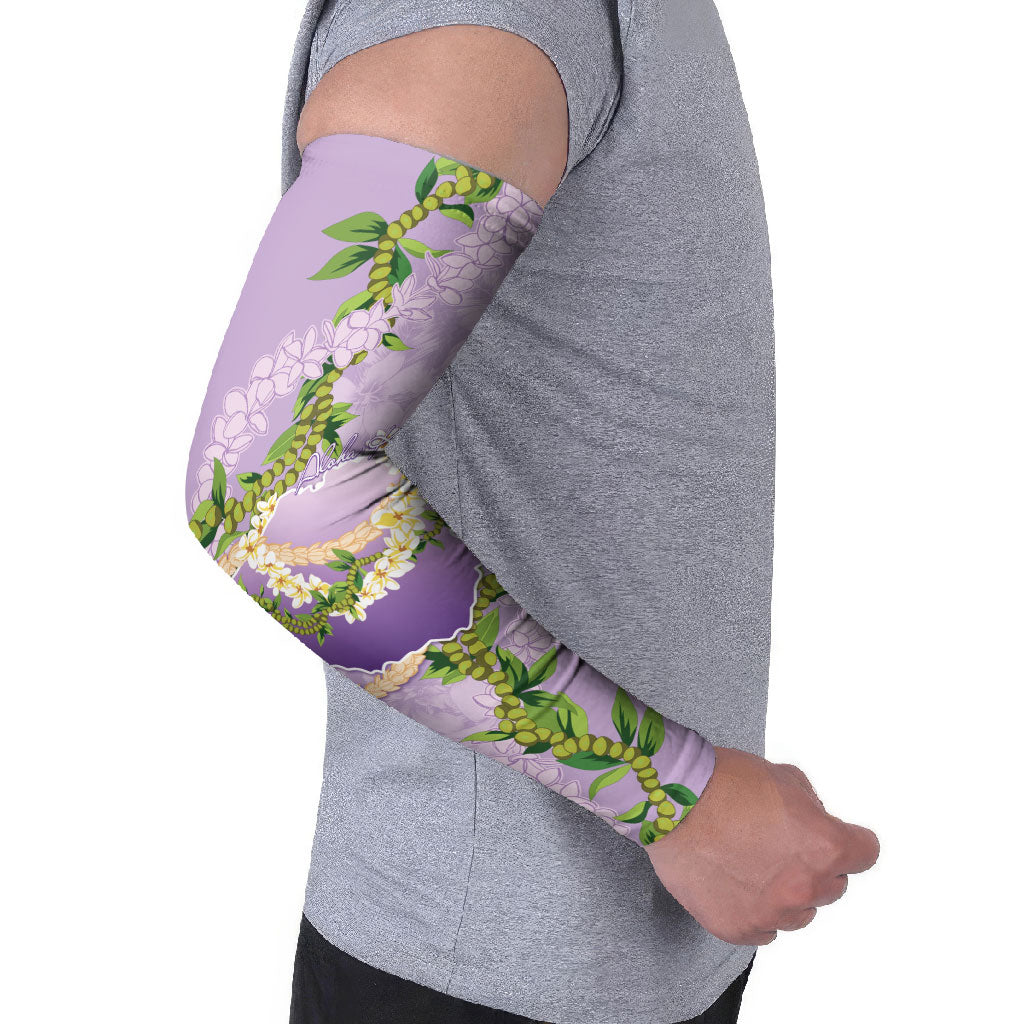 Hawaii Kauai Island Flowers Lei Arm Sleeves Mokihana Lei LT7 - Polynesian Pride