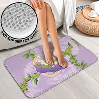 Hawaii Kauai Island Flowers Lei Bathroom Set Mokihana Lei