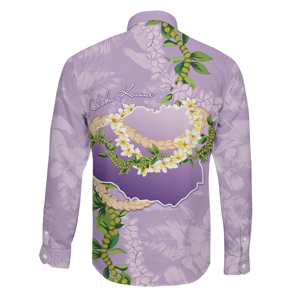 Hawaii Kauai Island Flowers Lei Family Matching Puletasi and Hawaiian Shirt Mokihana Lei LT7 - Polynesian Pride