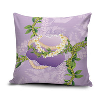 Hawaii Kauai Island Flowers Lei Pillow Cover Mokihana Lei