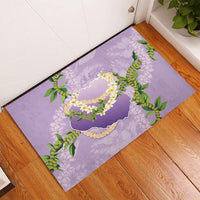 Hawaii Kauai Island Flowers Lei Rubber Doormat Mokihana Lei LT7 - Polynesian Pride