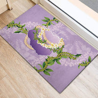 Hawaii Kauai Island Flowers Lei Rubber Doormat Mokihana Lei LT7 - Polynesian Pride