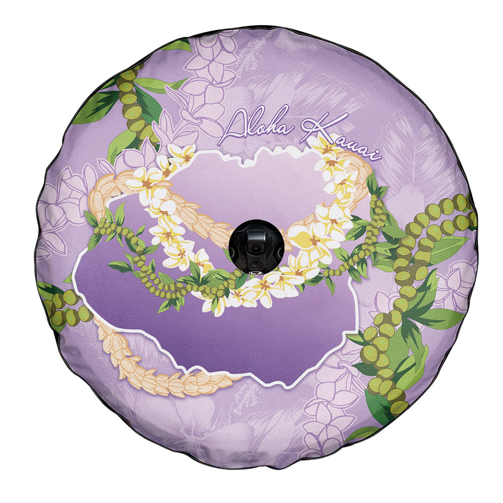 Hawaii Kauai Island Flowers Lei Spare Tire Cover Mokihana Lei LT7 - Polynesian Pride