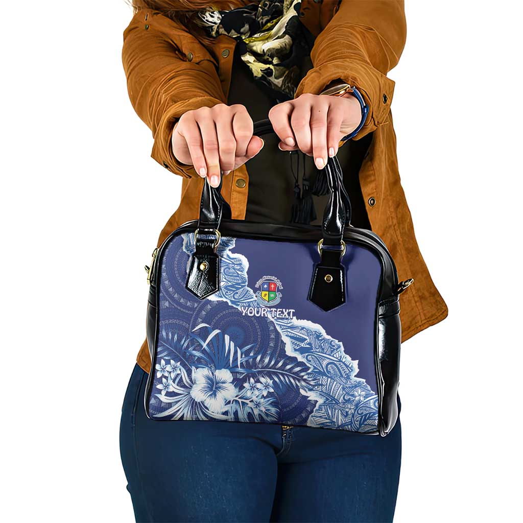 Fiji Lelean Memorial School Personalised Shoulder Handbag Korodredre Davuilevu Masi Mix Style
