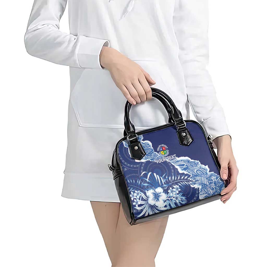 Fiji Lelean Memorial School Personalised Shoulder Handbag Korodredre Davuilevu Masi Mix Style