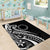Kia Orana Cook Islands Area Rug Kerekere Plumeria Tropical Waves - Polynesian Pride