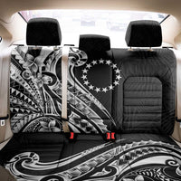 Kia Orana Cook Islands Back Car Seat Cover Kerekere Plumeria Tropical Waves LT7 - Polynesian Pride