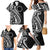 Kia Orana Cook Islands Family Matching Mermaid Dress and Hawaiian Shirt Kerekere Plumeria Tropical Waves - Polynesian Pride