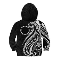Kia Orana Cook Islands Kid Hoodie Kerekere Plumeria Tropical Waves LT7 - Polynesian Pride