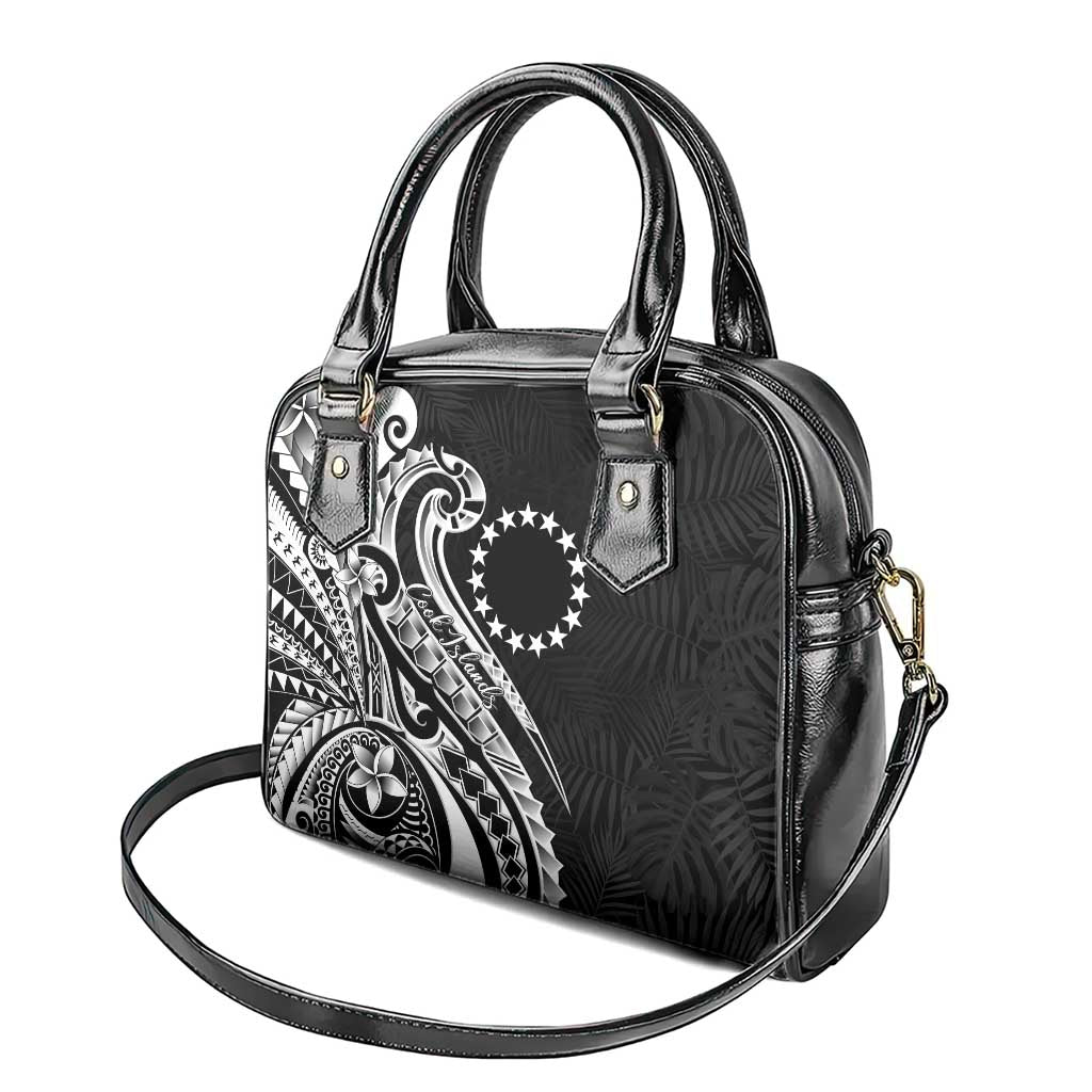 Kia Orana Cook Islands Shoulder Handbag Kerekere Plumeria Tropical Waves - Polynesian Pride