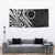 Kia Orana Cook Islands Tapestry Kerekere Plumeria Tropical Waves - Polynesian Pride