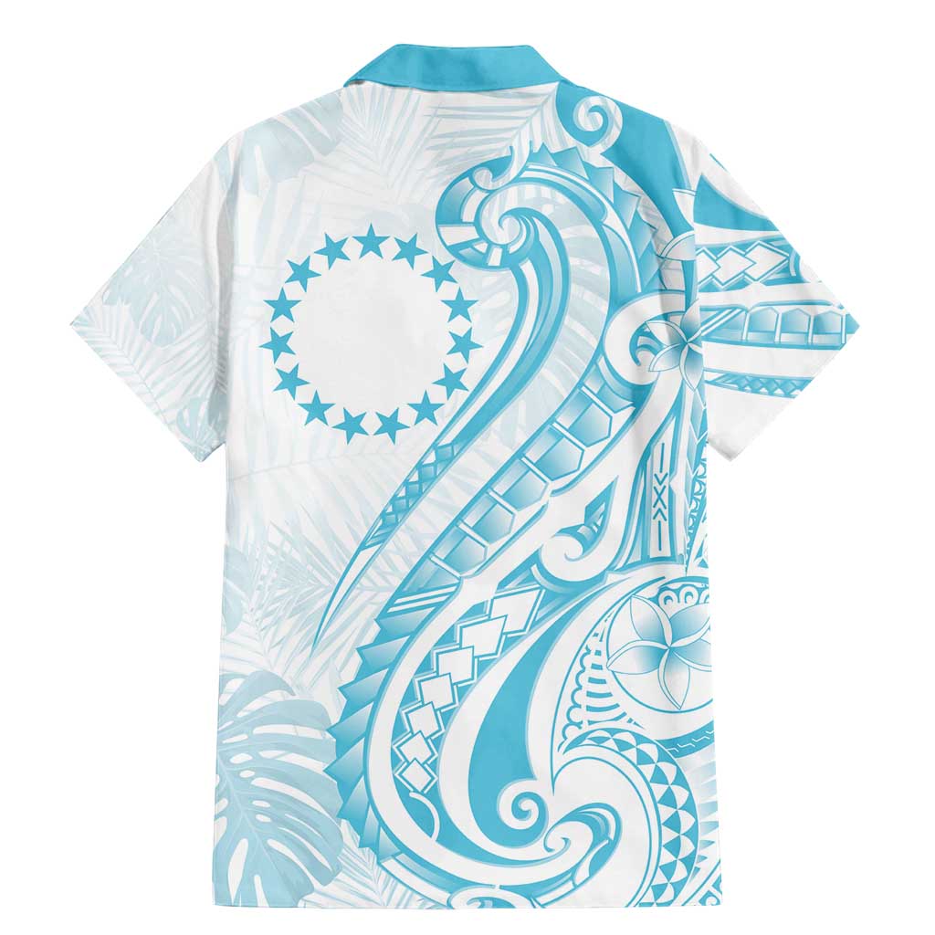 Kia Orana Cook Islands Family Matching Mermaid Dress and Hawaiian Shirt Moana Plumeria Tropical Waves LT7 - Polynesian Pride