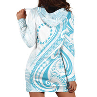 Kia Orana Cook Islands Hoodie Dress Moana Plumeria Tropical Waves LT7 - Polynesian Pride
