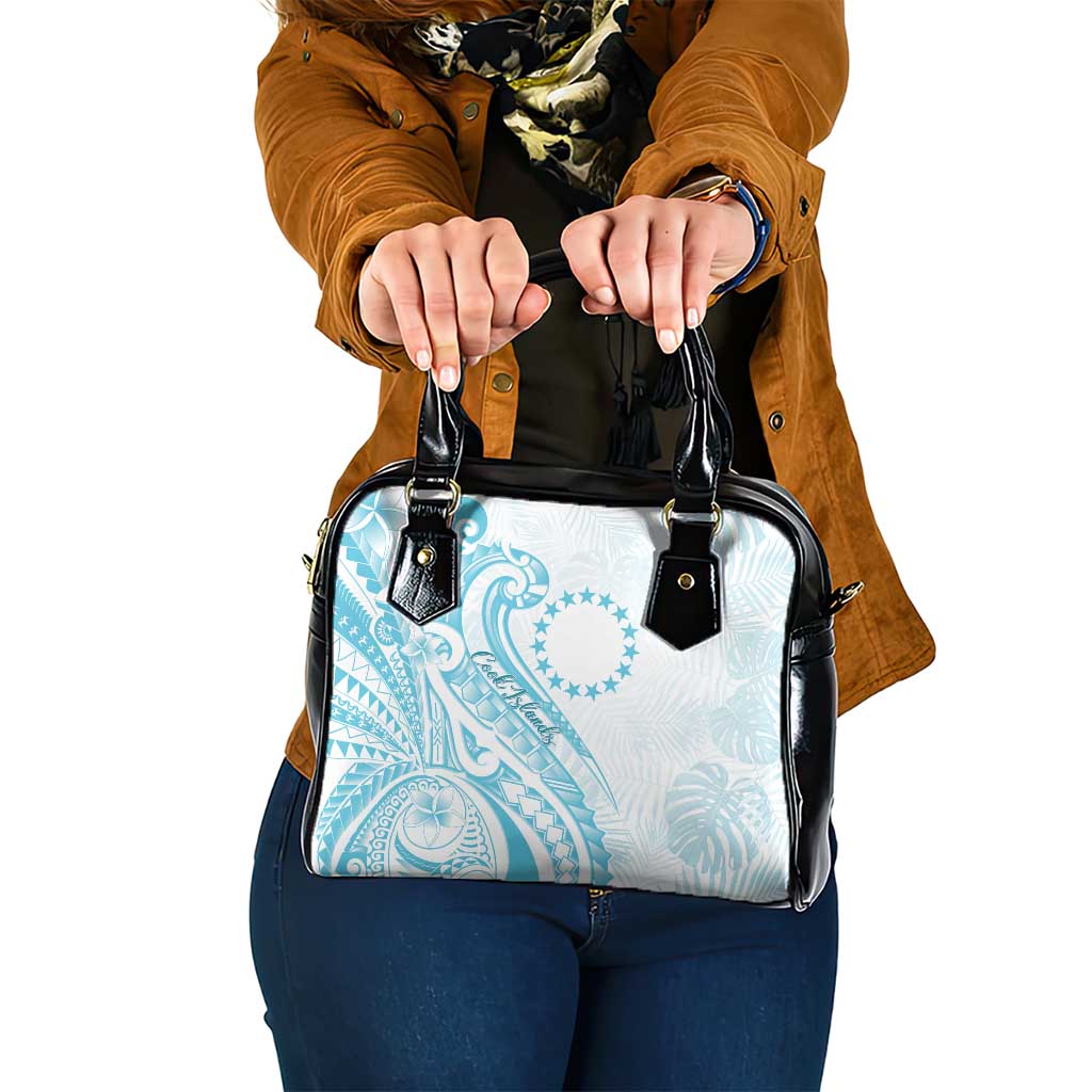 Kia Orana Cook Islands Shoulder Handbag Moana Plumeria Tropical Waves - Polynesian Pride