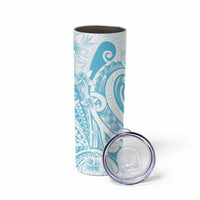 Kia Orana Cook Islands Skinny Tumbler Moana Plumeria Tropical Waves LT7 - Polynesian Pride
