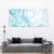 Kia Orana Cook Islands Tapestry Moana Plumeria Tropical Waves - Polynesian Pride