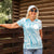 Kia Orana Cook Islands Women Polo Shirt Moana Plumeria Tropical Waves - Polynesian Pride