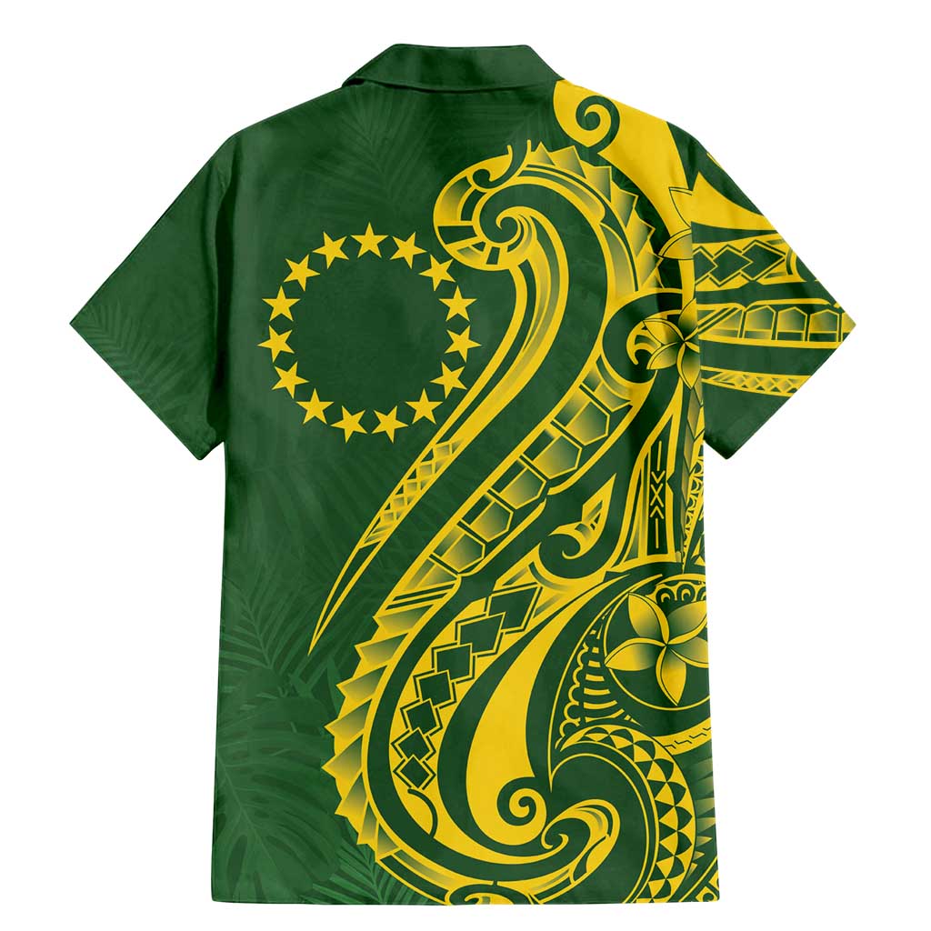 Kia Orana Cook Islands Family Matching Mermaid Dress and Hawaiian Shirt Plumeria Tropical Waves LT7 - Polynesian Pride