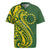 Kia Orana Cook Islands Rugby Jersey Plumeria Tropical Waves - Polynesian Pride