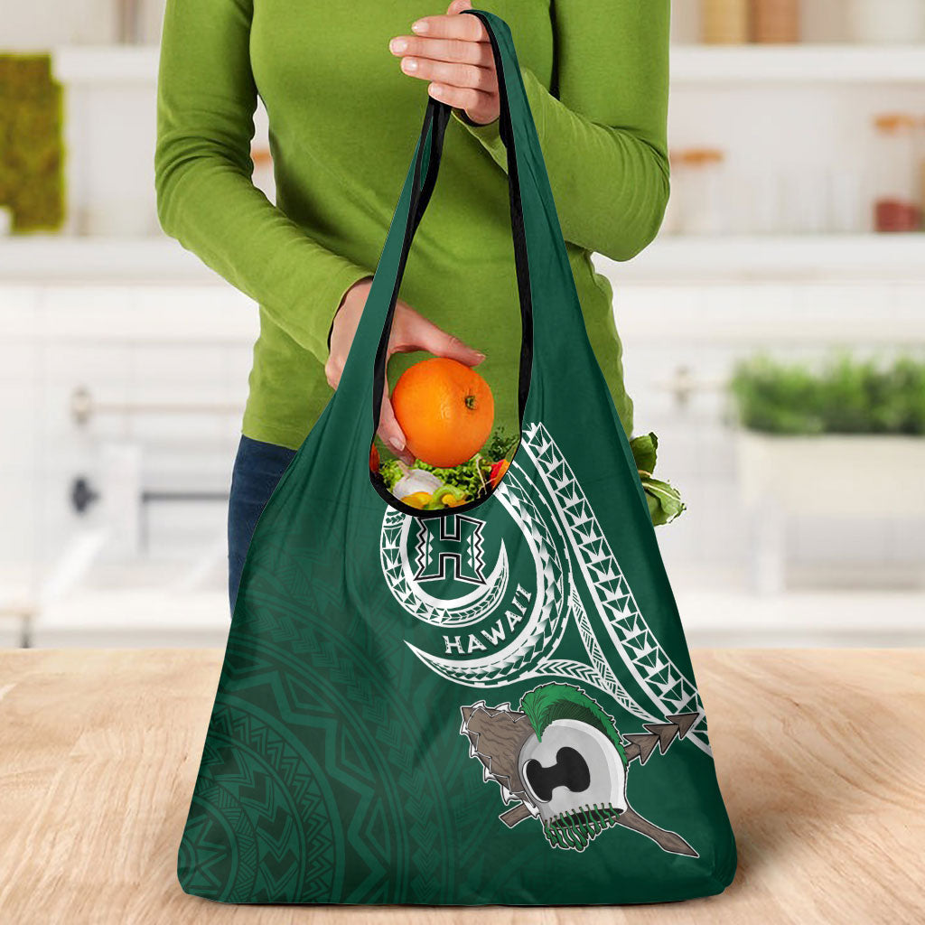 Hawaii Rainbow Warriors Alumni Grocery Bag Ti Maile Lei - Glory For The Warriors