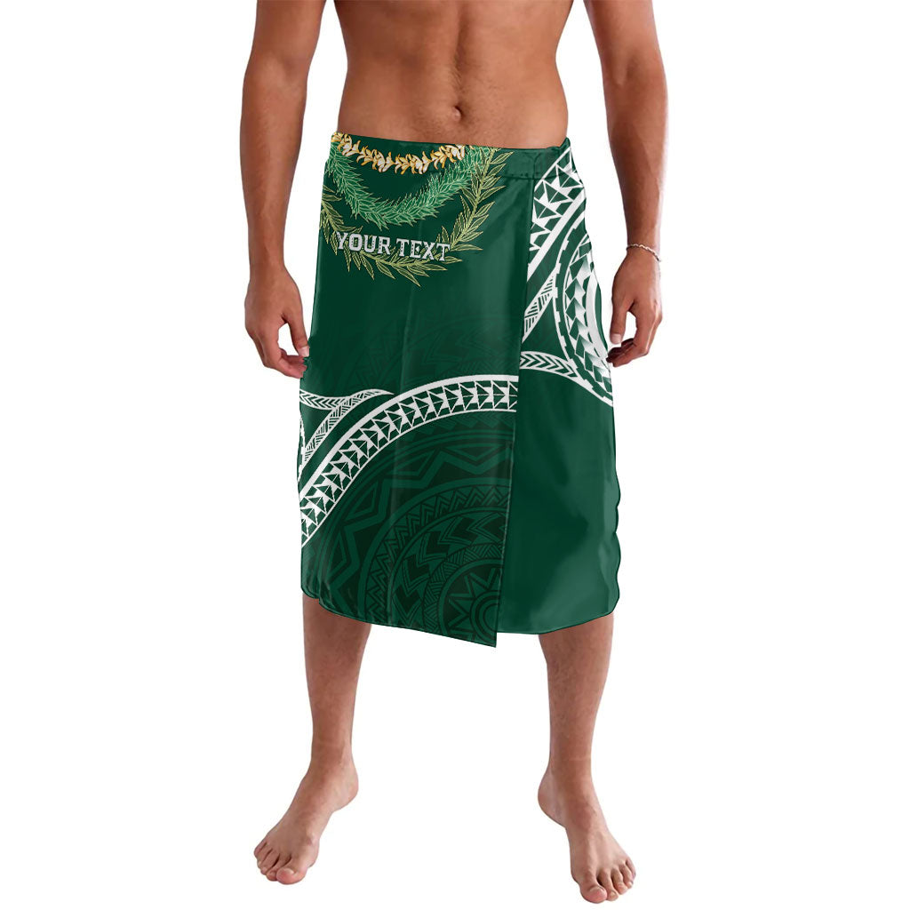 Hawaii Rainbow Warriors Alumni Personalized Lavalava Ti Maile Lei - Glory For The Warriors