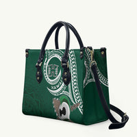 Hawaii Rainbow Warriors Alumni Leather Bag Ti Maile Lei - Glory For The Warriors