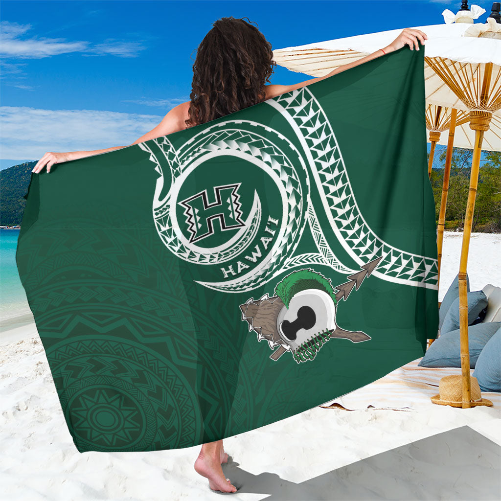 Hawaii Rainbow Warriors Alumni Sarong Ti Maile Lei - Glory For The Warriors