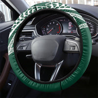 Hawaii Rainbow Warriors Alumni Steering Wheel Cover Ti Maile Lei - Glory For The Warriors